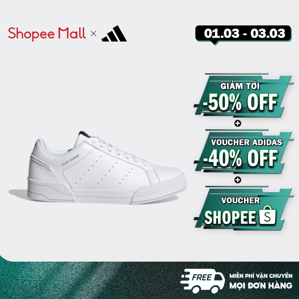 [1-3.3 - VOUCHER 40%]adidas Phong cách sống Giày Court Tourino Nam ...