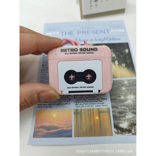 Retro Cassette Tape Recorder Loa Bluetooth Di Động Không Dây Loa Siêu Trầm Mini Đồ Chơi Giáo Dục Cho Trẻ Em Học Tập GSXA