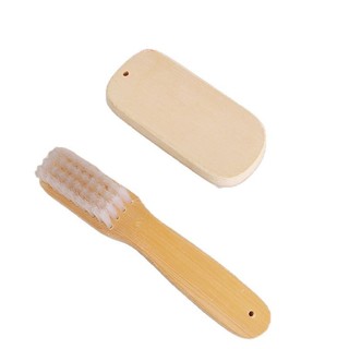 💦Tre Cũ Bàn Chải Giày Gỗ Gia Đình Nylon Lông Cứng Giặt Giặt Không Trơn Đa Năng Đa Năng