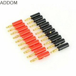 ADDOM Đầu Nối Loa Banana Plugs Mạ Vàng 4mm - Bộ Chuyển Đổi Âm Thanh Chất Lượng Cao Cho Hệ Thống Loa, Không Cần Hàn