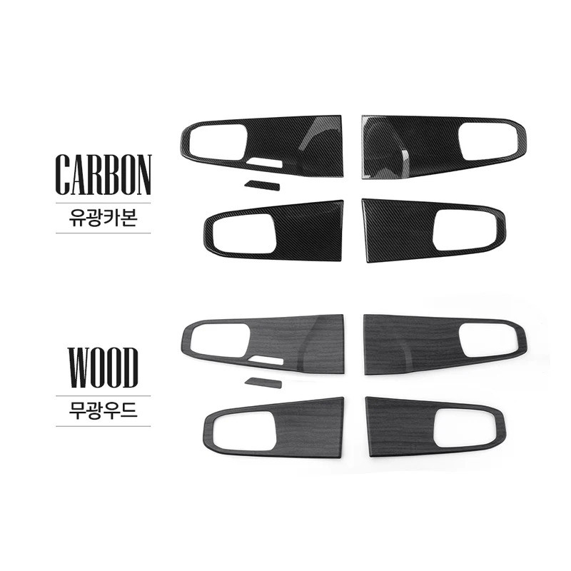 Dành Cho Xe Kia Sorento MQ4 2021-2026 Bên Trong Cửa Bát Bảng Bên Trong Tay Cầm Bảo Vệ Bao Phụ Kiện Nội Thất LHD