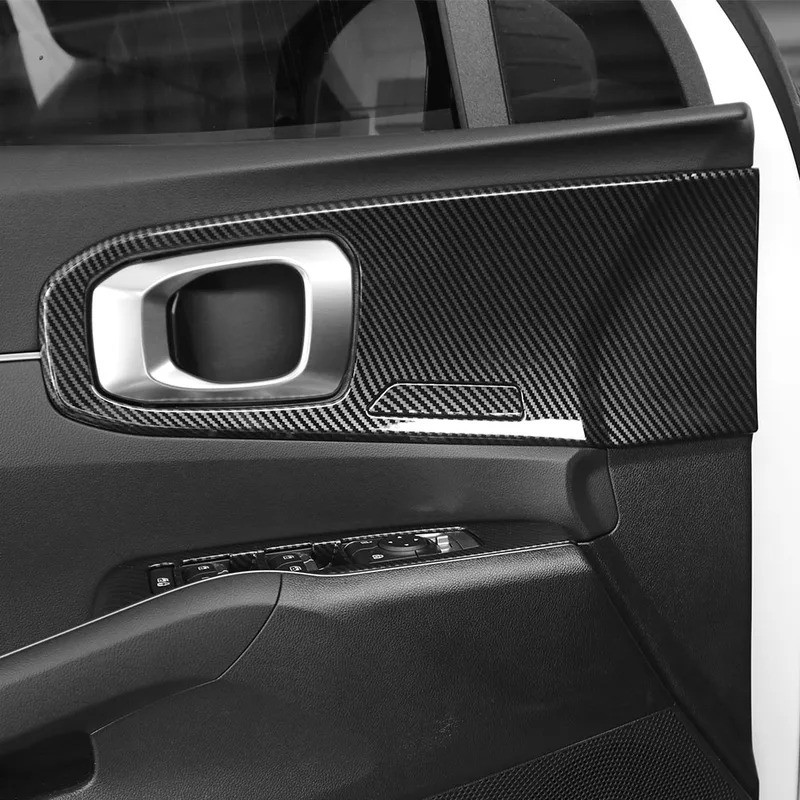 Dành Cho Xe Kia Sorento MQ4 2021-2026 Bên Trong Cửa Bát Bảng Bên Trong Tay Cầm Bảo Vệ Bao Phụ Kiện Nội Thất LHD