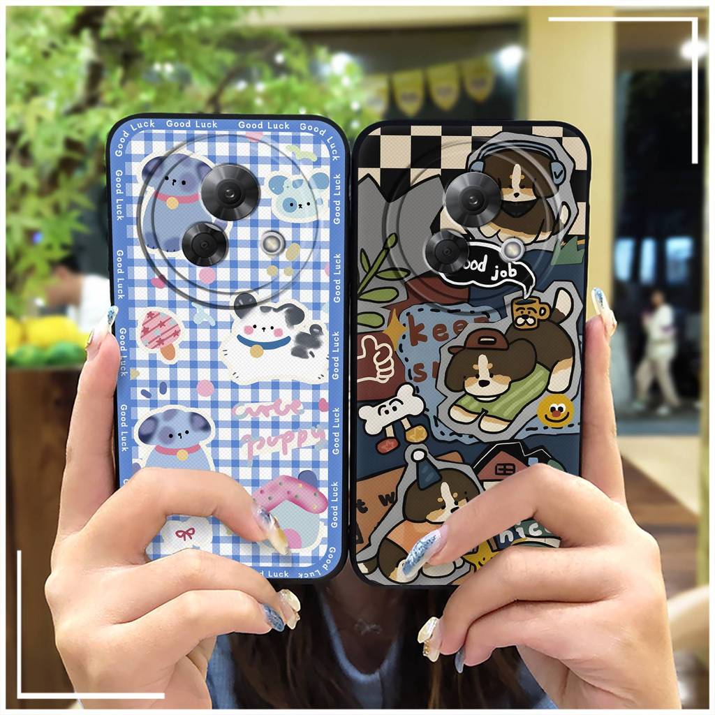Ốp Điện Thoại Động Vật Dễ Thương Cho Meizu Lucky08 Bảo Vệ Chống Bụi Bẩn Hoạt Hình Silicon Ốp Lưng Chống Thấm Nước Bọc Toàn Bộ Graffiti Bền Túi Điện Thoại Vỏ Mềm TPU Thiết Kế Thời Trang