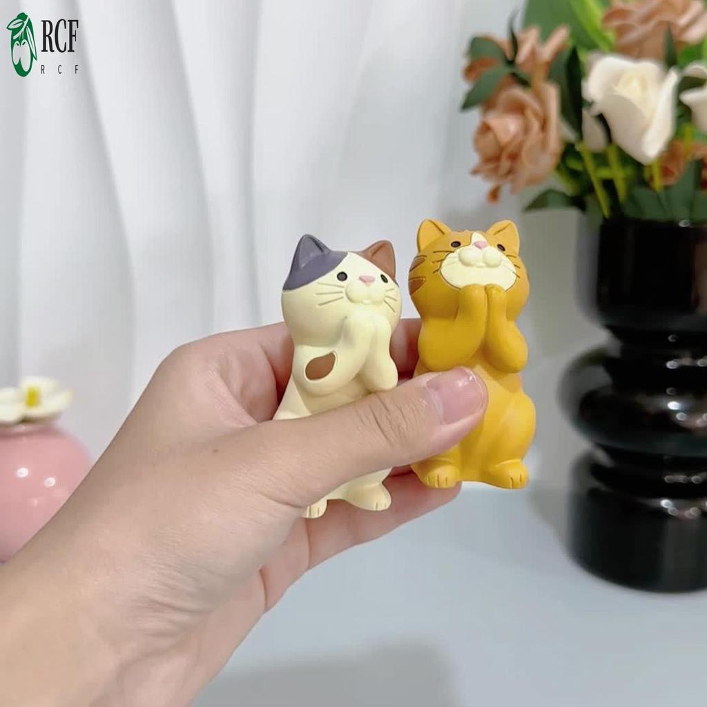 Giá đỡ kính mèo dễ thương, hình dạng động vật, phù hợp trưng bày kính râm trên quầy nhà bếp