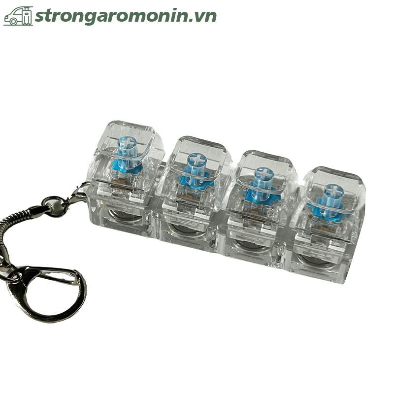 ST 4 / 9 Phím Bàn Phím Cơ Máy Kiểm Tra Trục Bàn Phím LED Đồ Chơi Chìa Khóa ST