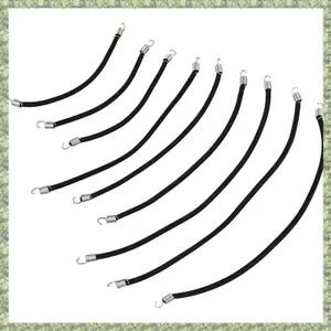 9 Chiếc Dây Giá Treo Mái Đàn Hồi Dây Hành Lý Cho Xe Bánh Xích RC 1 / 10 TRX4 D90 SCX10 90046