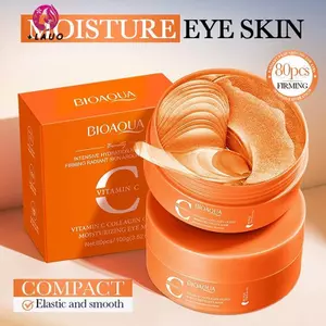 Springevenstar 80 chiếc Mặt nạ mắt BIOAQUA Crystal Collagen Chống quầng thâm Chống nhăn Dưỡng ẩm Chống lão hóa Miếng dán mắt Chăm sóc da mắt Springevenstar