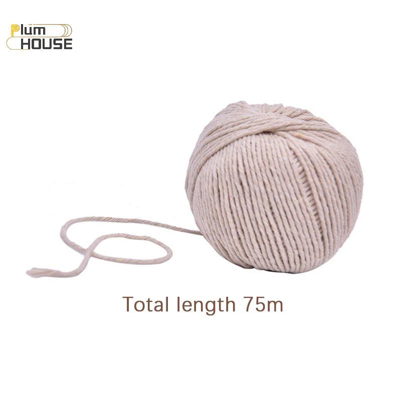 PlumHOUSE Dụng cụ nấu ăn dây buộc xúc xích nướng bằng cotton