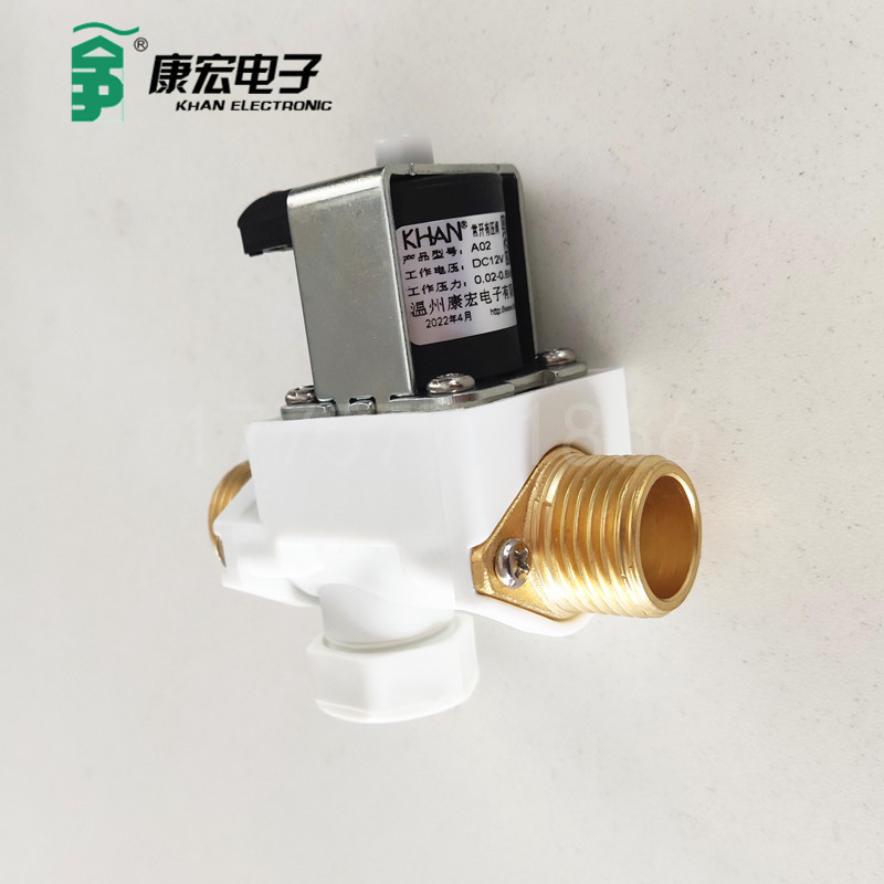 Nước Đầu Vào Thông Thường Mở Van Điện Từ Dụng Cụ Năng Lượng Mặt Trời Van Kiểm Tra DC12V24V Áp Lực 4 Điểm Bên Ngoài Răng Ngắn Miệng Nhà Sản Xuất A02
