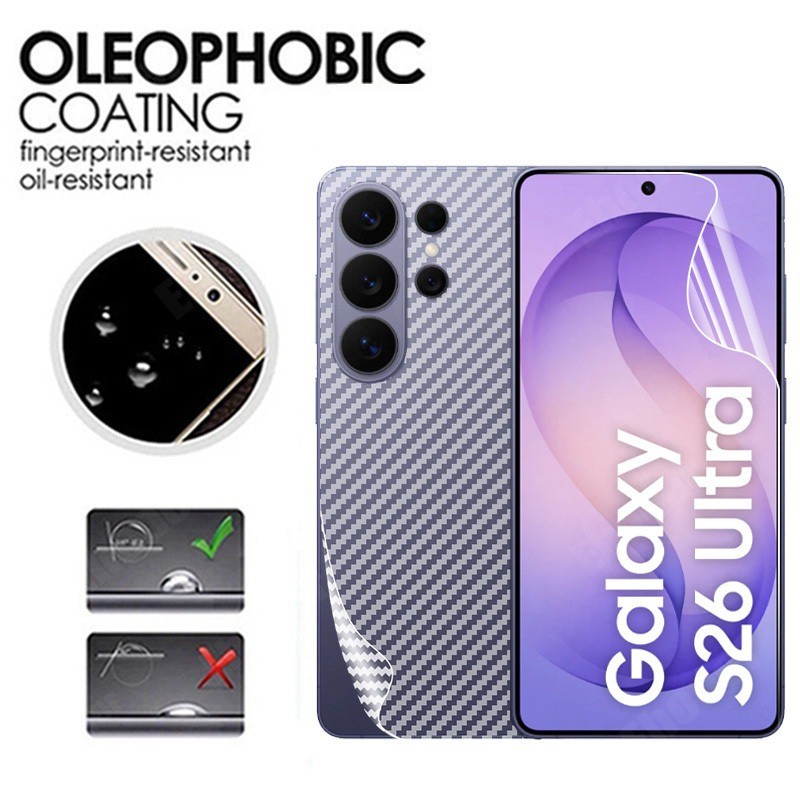 2 Miếng Dán Hydrogel Chống Gián Điệp Cho Samsung Galaxy S26/S26+/S26 Ultra, Chống Ánh Sáng Xanh, Siêu Mờ, Bảo Vệ Màn Hình