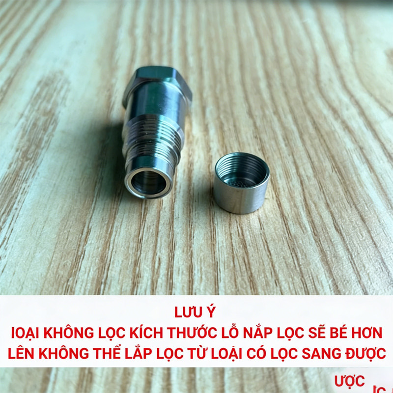 Van Nối Cảm Biến Oxy Ô Tô M18*1.5 - Dụng Cụ Hỗ Trợ Giải Cứu Cảm Biến, Thép Không Gỉ
