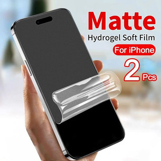 2 Chiếc Mờ Mờ Mờ Bảo Vệ Màn Hình Cho Apple iPhone 17 Air Pro Max Chống Gián Điệp Riêng Tư Chống Ánh Sáng Xanh Hydrogel Phim Cho Apple iPhone 16e 16 15 Plus Pro Max HD Phim Mềm