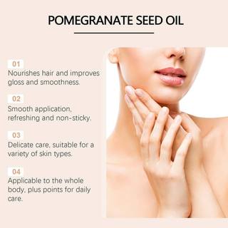 WIYUN 100% Pure Cold-Pressed Pomegranate Seed Oil Body & Hair Essential Oil
