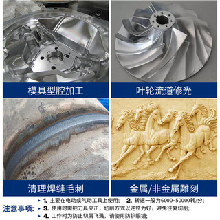 Tập tin quay cacbua Baolian / Đầu mài hợp kim / Đầu mài thép vonfram K-90°Đầu mài kim loại hình nón
