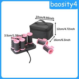 8 Miếng Con Lăn Nóng Tạo Kiểu Tóc Dụng Cụ Làm Nóng Nhanh Cổ Điển Cho Nữ Di Động Làm Nóng Tóc Con Lăn Cho Hẹn Hò Trang Điểm Chuyến Đi