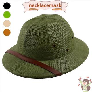 CLKLACEMASK Mũ Rơm Mùa Hè, Mũ Đi Biển Handmade Nhẹ, Bảo Vệ Tia Uv Thoáng Khí Thời Trang Bốn Mùa Rừng Mỏ Mũ Cho Cá Đi Bộ Đường Dài