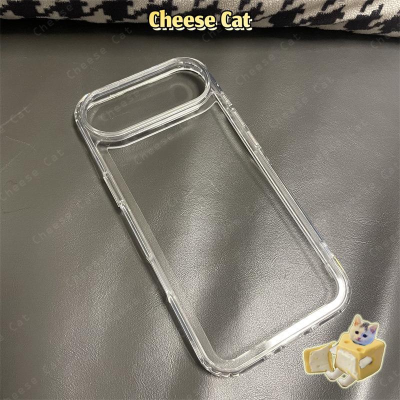 Ốp điện thoại bảo vệ TPU trong suốt cho iPhone 11 12 13 14 15 16 17 Pro Max 17 Air 7 Plus 8 Plus XR Xs Max