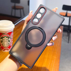 Dành Cho Nubia Cho Red Magic 10 Air Phone Case Sáng Tạo Leica Red Circle Matte Skin Feel Bao Gồm Tất Cả Chống Sốc Cạnh Mềm Rot