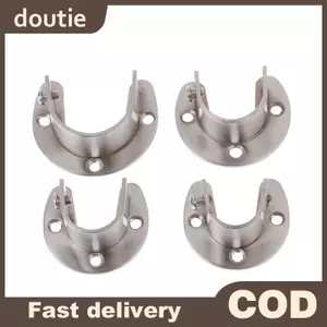 Doutie 19 / 22 / 25 / 32mm Tủ Quần Áo Áo Braet Thép Không Gỉ Thanh Soet Mặt bích Giá Đỡ VN