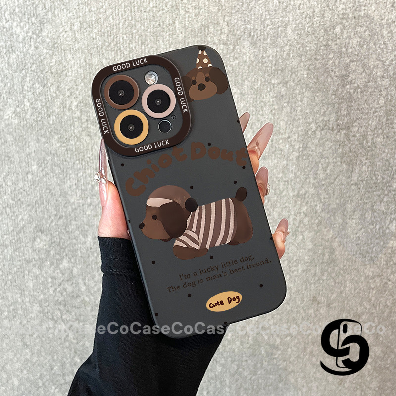Ốp Lưng Cho Oppo Reno 15 15F 12F 11F 7Z 5 7 12 11 6 5F A94 F19Pro 8T Bìa mềm cặp đôi cún con dễ thương