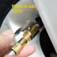 Van bơm hơi bánh xe hơi bằng đồng thau bền bỉ Van Bơm Hơi Bánh Xe، Kích thước 6mm،chống gỉ sét