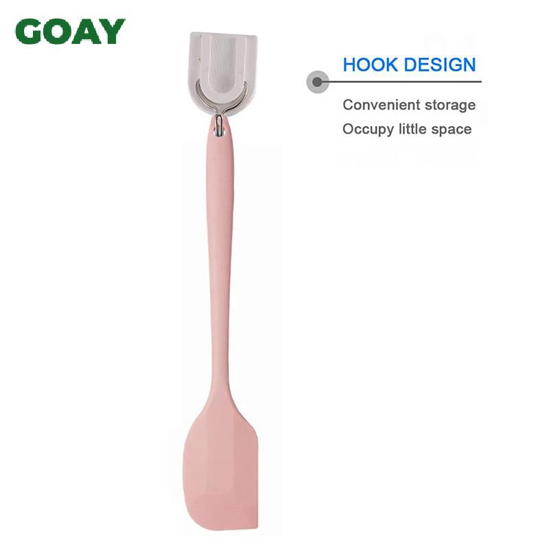Thìa kem silicon GOAY Thìa chống dính chịu nhiệt Hoàn hảo để nấu nướng Dụng cụ nhà bếp cấp thực phẩm VN