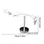 Aquarium Fisherman Statue Metal Fishing Decor Indoor Sculptures for Birthday Garden Mantel Patio Desk Christmas gelhvn