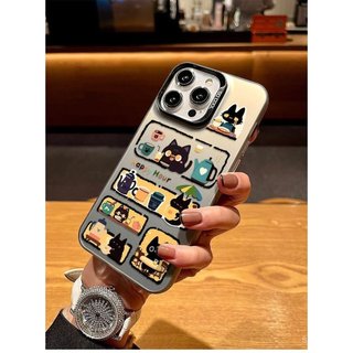 Ốp Điện Thoại Kitty Hoạt Hình Khung Thích Hợp Cho iPhone 15promax 16promax 17promax 17 16 15 14 pro max 13promax 13 12 11 promax xr Vỏ Bảo Vệ Chống Sốc
