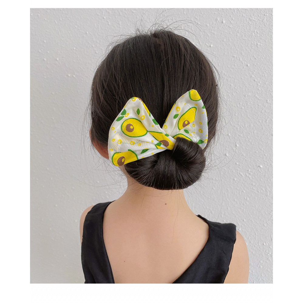 Nơ Dễ Thương Trẻ Em Ma Thuật Xoắn Tóc Cho Bé Gái Dây Buộc Tóc Barrettes Đuôi Ngựa Giá Đỡ Không Hư Tổn Phụ Kiện Tóc