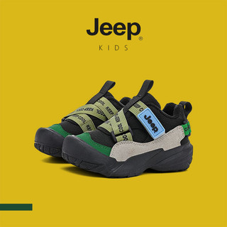 Giày Trẻ Em JEEP Velcro Chống Thấm Nước với Lông Cừu Ấm Áp, Phù Hợp Cho Bé Trai và Bé Gái
