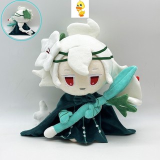 PLUS✨Chất lượng tốt✨Cookie Run Kingdom Plushie Shadow Milk Cookie Đồ chơi sang trọng, Đường Vĩnh Cửu, Cây Thiên Niên Kỷ, Bắn Cung Gió, Búp Bê Lily Trắng
