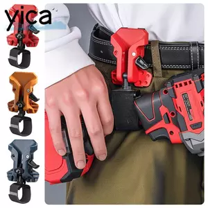 Dụng cụ điện YICA Treo thắt lưng, Kẹp đai khoan tháo nhanh tự khóa, Phụ kiện đai dụng cụ móc nhanh có độ cứng cao tiện lợi