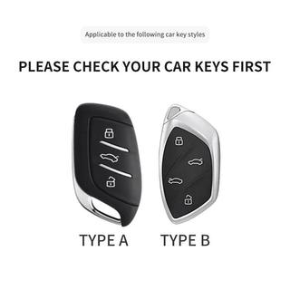 Chìa Khóa Xe Ô Tô Vỏ Fob Cho Xe Morris MG MG MG4 MG5 MG6 Mg3 Mg7 ZS EV HS EHS ZX GT Cho Roewe RX3 RX8 ERX5 RX5 I6 I5 EXS