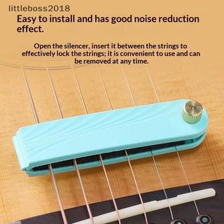 Littleboss2018 Thiết Thực Guitar Giảm Thanh Tắt Tiếng Miếng Lót Dây Bảo Vệ Chống Rối Loạn Dây Đàn Guitar Di Động Bảo Vệ Cho Dân Gian Đàn Guitar Cổ Điển VN