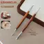 ZK Gỗ Đôi Đầu Móng Tay Nghệ Thuật Bàn Chải Khắc Hoa Tranh Bút Trộn DIY Dụng Cụ Làm Móng Tay Đa Năng VN