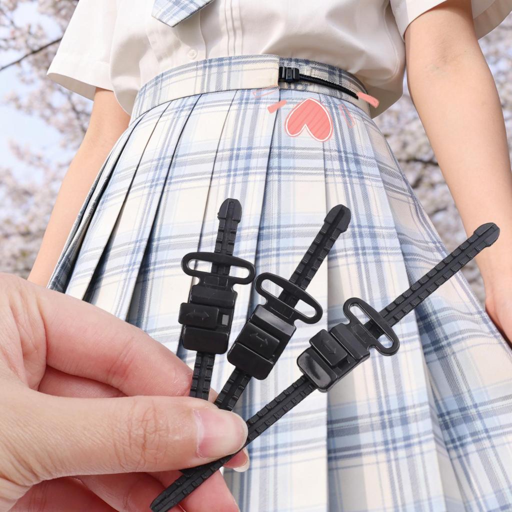 Khóa Thắt Lưng Vô Hình Chống Chói - Linh hoạt với nhựa điều chỉnh - Phù hợp đồng phục JK