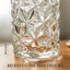 Bình Hoa Thủy Tinh thủy tinh trong suốt, dáng trụ 20cm sang trọng, trang trí bàn làm việc, kệ sách