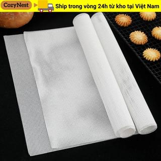 COZYNEST 1 Tấm lưới hấp, Tấm khử nước bằng silicon có thể tái sử dụng, Phụ kiện nhà bếp Lò nướng thực phẩm chống dính Máy sấy trái cây Thảm nướng bánh