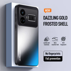 Dành Cho Realme GT5 Vỏ Giáp Chống Sốc Mờ Cứng Ốp Bảo Vệ Camera