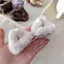 Kẹp tóc JVSUB Bangs, Kẹp tóc sang trọng hình tai mèo đa năng, Kẹp tóc đuôi ngựa mềm mại phong cách ngọt ngào dễ thương Phụ kiện đeo đầu nữ