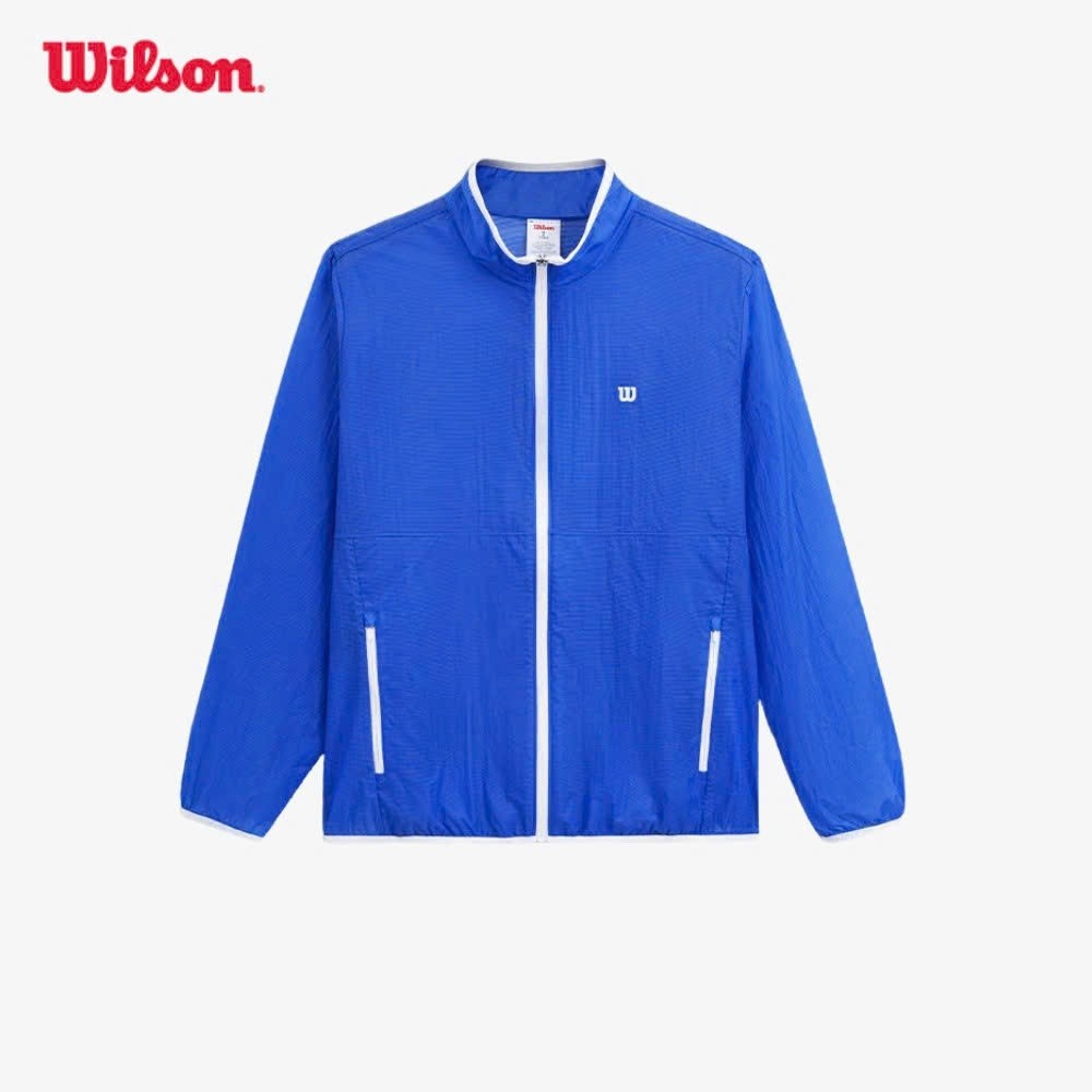 Wilson Men Light Track Jacket Áo Khoác Nam Thể Thao WM20058512