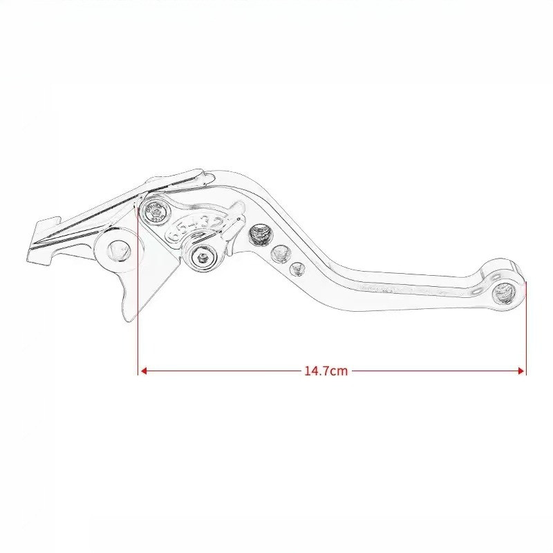 Dành Cho Xe YAMAHA XMAX300 XMAX250 XMAX125 XMAX400 Có Thể Điều Chỉnh Cần Phanh Ly Hợp Đòn Bẩy Đỗ Xe Phanh Có Khóa Đỗ Xe Nhôm CNC Phụ Kiện Sửa Đổi