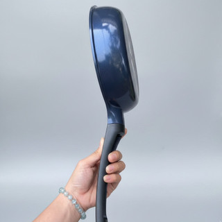 Chảo nhôm chống dính vân đá cao cấp - size 24cm đúc nguyên - thương hiệu Phương Trang - dùng cho bếp ga bếp hồng ngoại