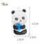 PlumHOUSE Gấu Trúc Dễ Thương Hoạt Hình Móc Khóa Kawaii Động Vật Mặt Dây Chuyền Móc Khóa Túi Quyến Rũ Chìa Khóa Xe Phụ Kiện Dành Cho Bé Gái Bé Trai Người Yêu Dự Tiệc Quà Tặng VN