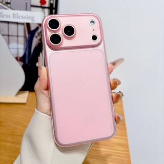Tức thì 17 cửa sổ lớn 2.0 siêu mỏng thích hợp cho vỏ điện thoại iP16 Pro Apple 14 / 15 có màng ống kính 12 mềm 13
