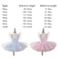 ESSENCEH Ballet Tutu, Đầm múa ba lê trẻ em hiện đại phồng, Đầm dự tiệc thời trang Đầm công chúa Sequin khiêu vũ