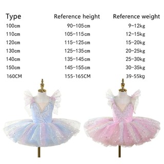 [Còn hàng] Váy múa ba lê trẻ em OAKANDME, Váy dự tiệc Sequin Ballet Tutu, Đầm công chúa phồng thời trang hiện đại khiêu vũ