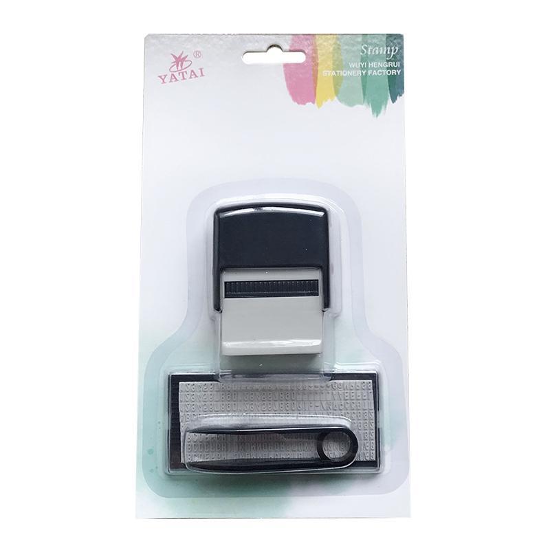 Newsmallbrains Bộ Tem Cao Su DIY Tùy Chỉnh Cá Tính Tự Mực Địa Chỉ Kinh Doanh Tên Số Chữ Tem Thủ Công Mỹ Nghệ Pring Tem Cao Su NSB