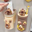 Cốc & Giá Treo Bàn Chải 2in1 Cho Gia Đình - Hình Capybara Dễ Thương, Không Cần Khoan, Tiện Cho Cả Cha Mẹ & Con Cái