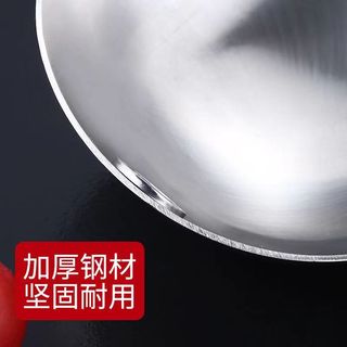 Thìa inox đầu bếp không từ tính, muỗng nấu ăn lớn cho căng tin, khách sạn